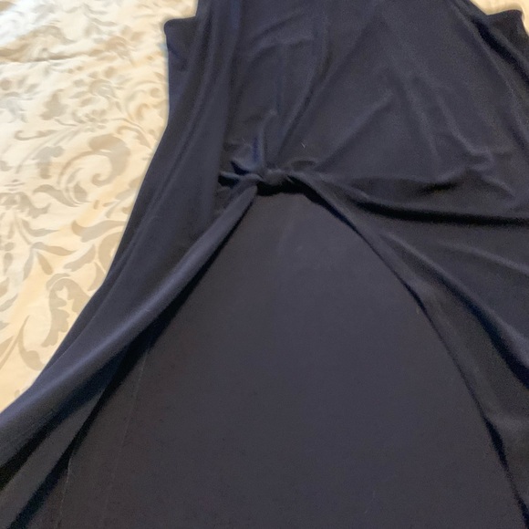 Joseph Ribkoff 16 navy long back top - Picture 10 of 16